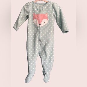 Simple Joys by Carter's 3-6m Baby Girls' Fleece Footed Sleep and Play Onesie